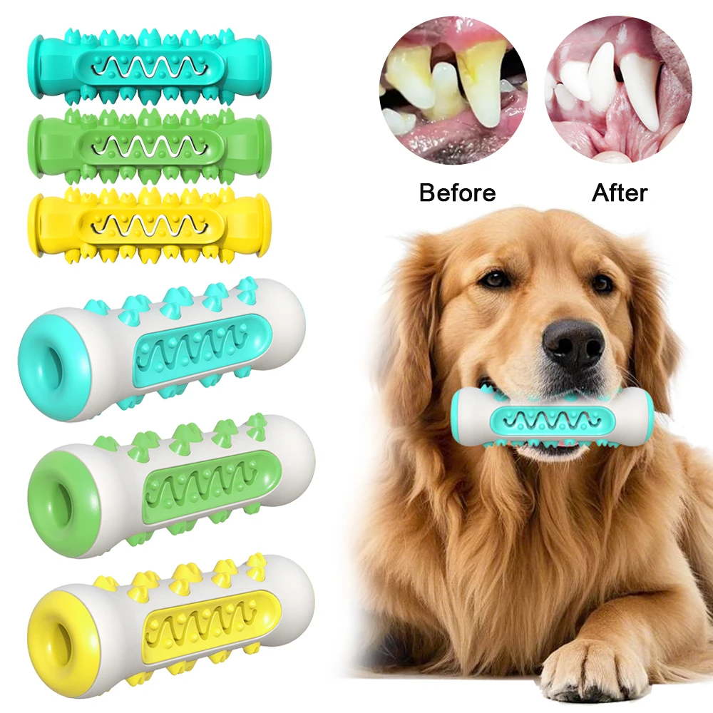 Dog Molar Toothbrush Pet Chew Toy For Small Big Dogs Bite-resistance Stick Puppy Safe Dental Care 1005012011543525