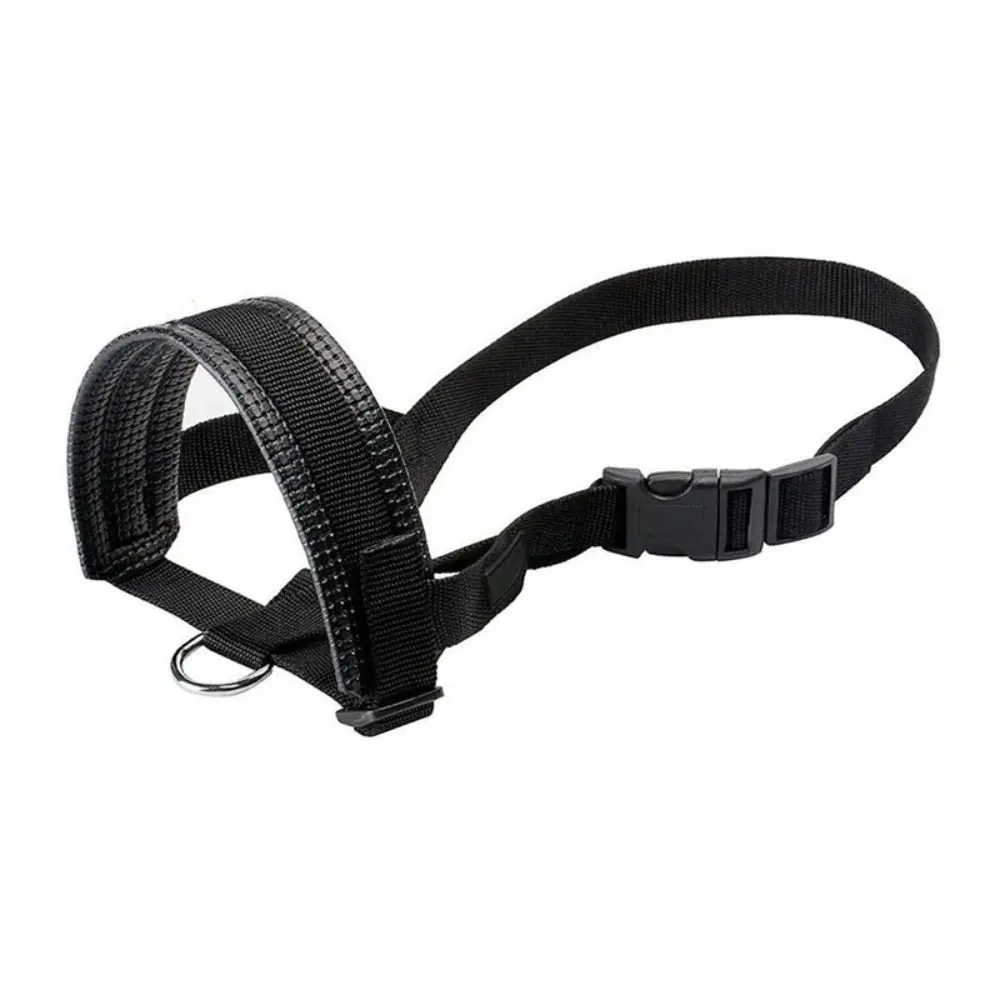 Safe 1Pcs Anti-Biting Adjustable Gentle for Small Large Dogs Halter Leash Dog Muzzle Collar Pet 1005012023262173