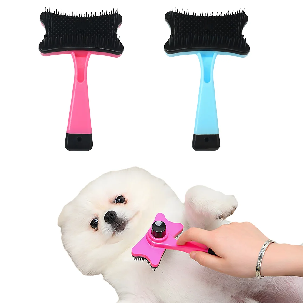 Pet Dog Deshedding Brush - Quick Hair Remover and Grooming Tool 1005012023862769