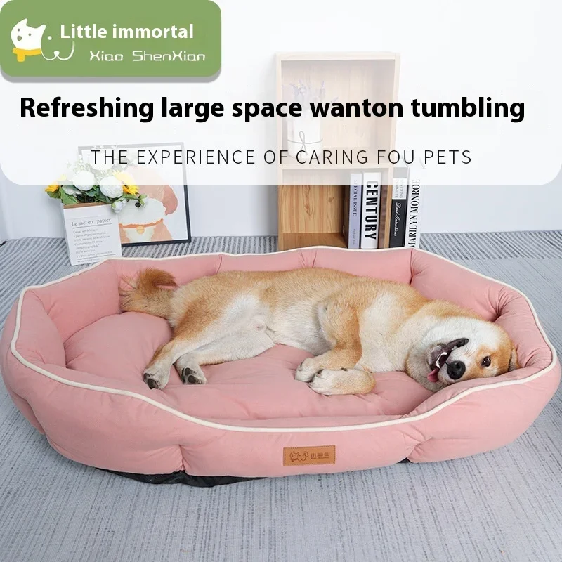 Pet Sofa Sleeping Bed Large Dog Bed House for Cats Big Space Dog Sofa Sleeping Mat Winter Warm Dog 1005012025986856