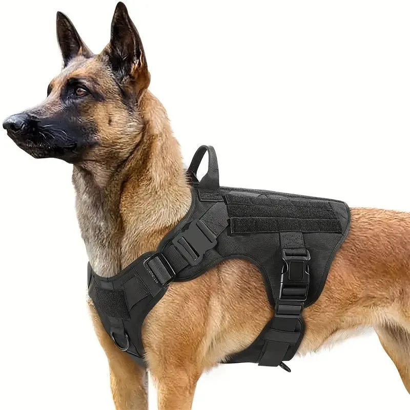 Dog Harnesses Leads Tactical Vest Dogs Harness Medium and Large Dog Training Vest 1005012027228862
