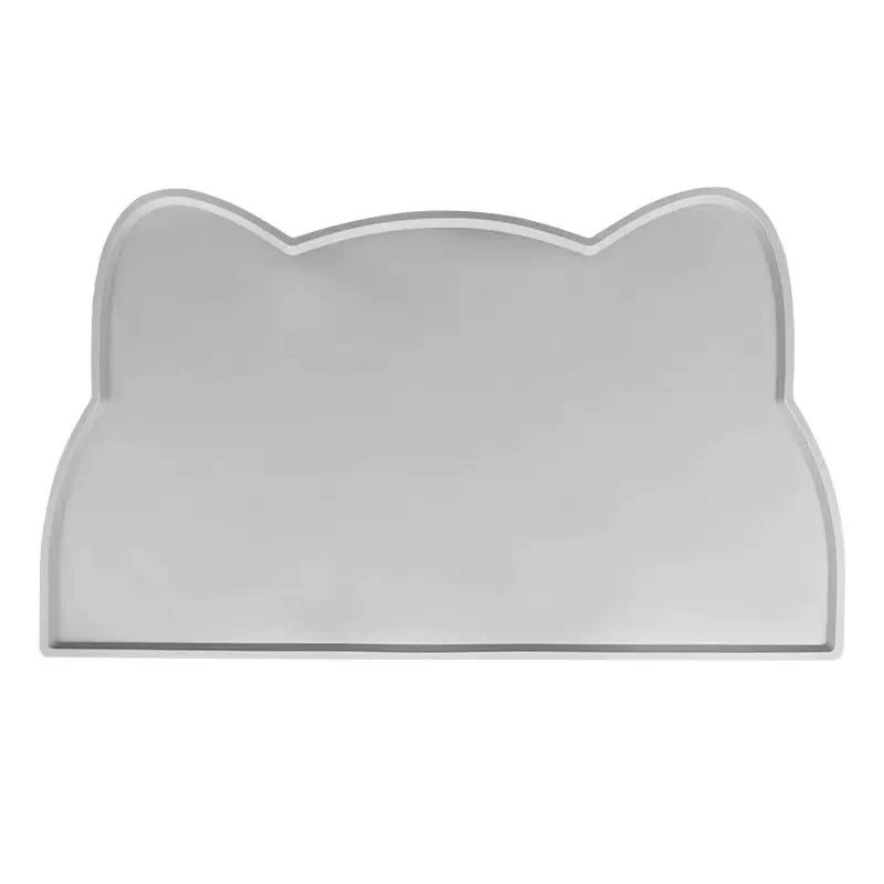 Cat Food Mat Waterproof Non-Slip Silicone Pet Food Mat Anti-Spill Easy Clean Feeding Pad for Dogs 1005012028733505