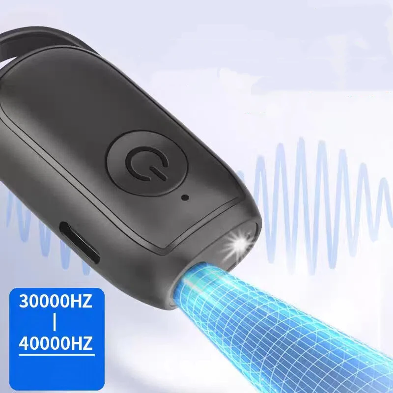 Mini Ultrasonic Dog Removal Device Anti-dog Bite Long-range Control Dog Repellent Rechargeable 1005012028970888