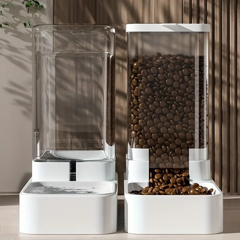 Cat and Dog Water Dispenser, Automatic Cat Food Feeder, Pet Bowl, Food Storage Container 1005012029914720