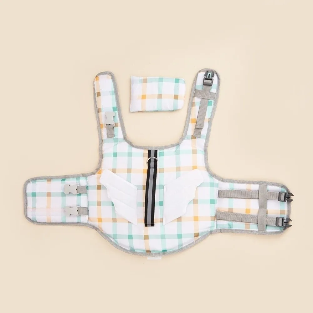 Adjustable Dog Life Jacket Cartoon Waterproof Dog Swimsuit High Buoyancy Bee/Dinosaur Shape Pet 1005012030723381