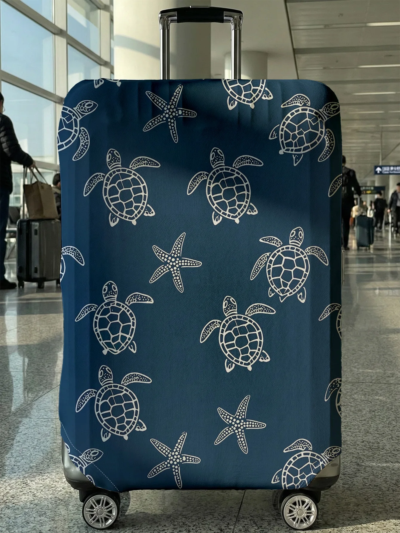 Turtle starfish luggage protection cover, suitable for 18-32 inch luggage covers 1005012033367589