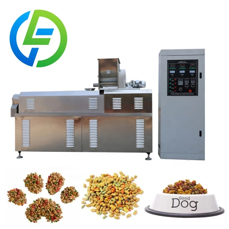 FOODLINE Customized Dog Food Making Plant Full Automatic Pet Food Processing Production Line Dry 1005012035614005