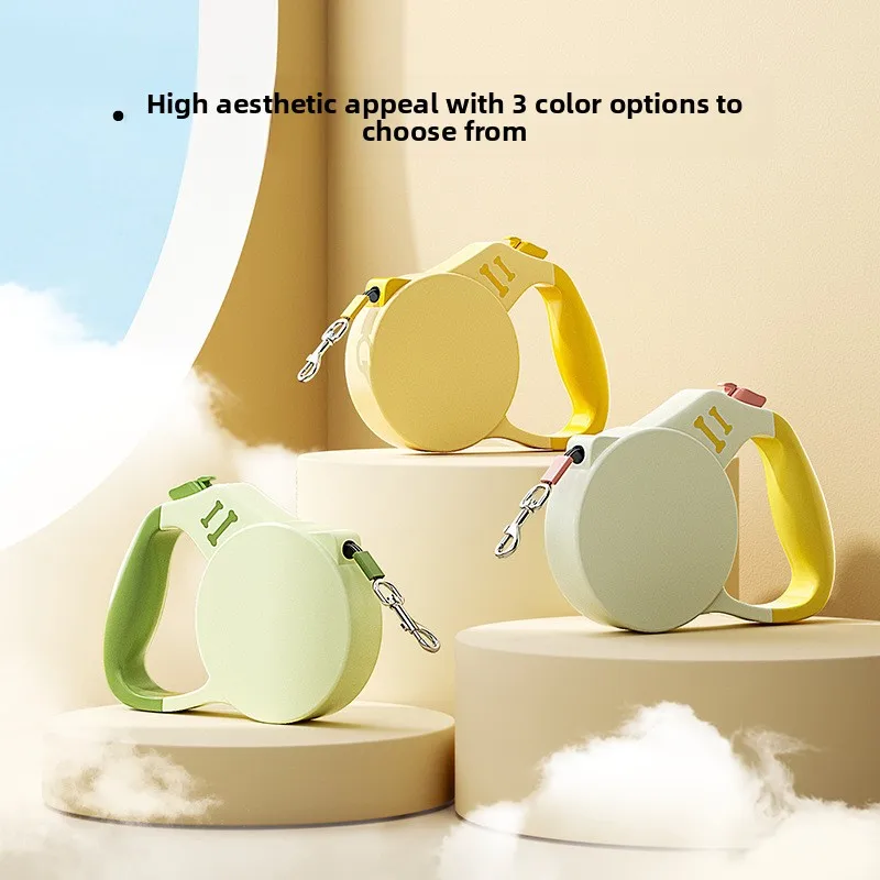 Handheld pet leash Small and medium-sized dog automatic retractable walking dog leash out 1005012039893917