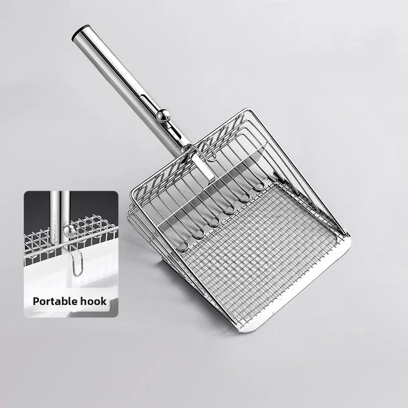 Metal cat litter shovel large fine hole cat litter shovel bentonite tofu cat litter mineral sand 1005012040575605