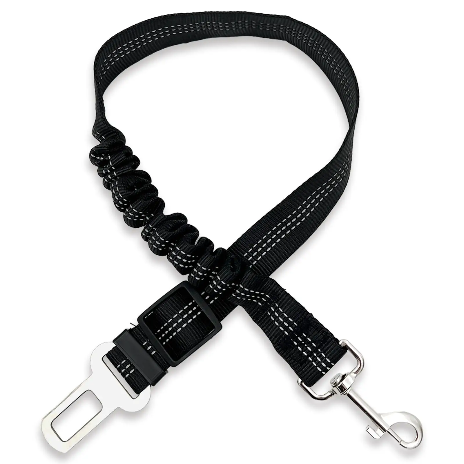 1PCS High Grade Dog Car Safety Belt Dog Safety Belt with Damping Belt and Reflective Line 1005012040643254