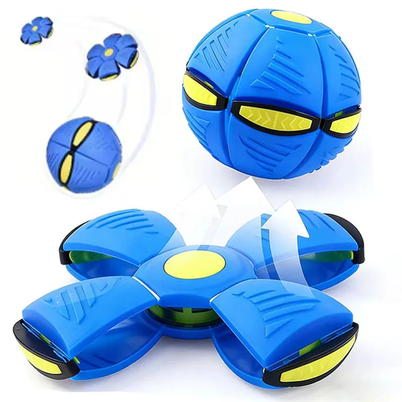 Pet Flying Saucer Ball Magic Outdoor Throw Disc Ball for Kids and Dog Interactive Pet Training 1005012042810540