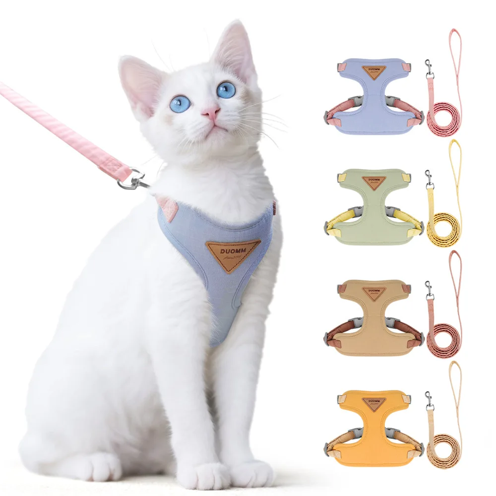 Classic Hot-Selling Cat Leash Anti-Break Free Cat Chest Strap Going Out Adjustable Cat 1005012043396412