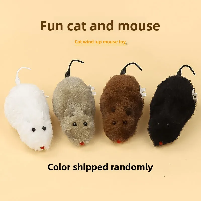Toy Plush Mouse Will Run Small Animals Cat Dog Pet Toy Cat Supplies Pet Toys Cat Toys 1005012043517667