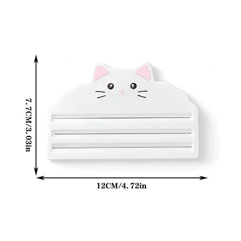 Cat Food Pouch Squeezer, 3D Printing Portable Manual Press Cat Treat Dispenser, Wet Food Extruder 1005012044232625