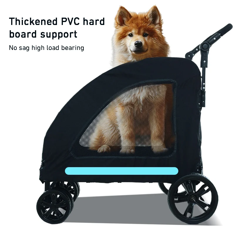 Large-sized Pet Stroller for Outdoor Travel Dog Mobility Scooter Large Capacity Dog Car 1005012047449417