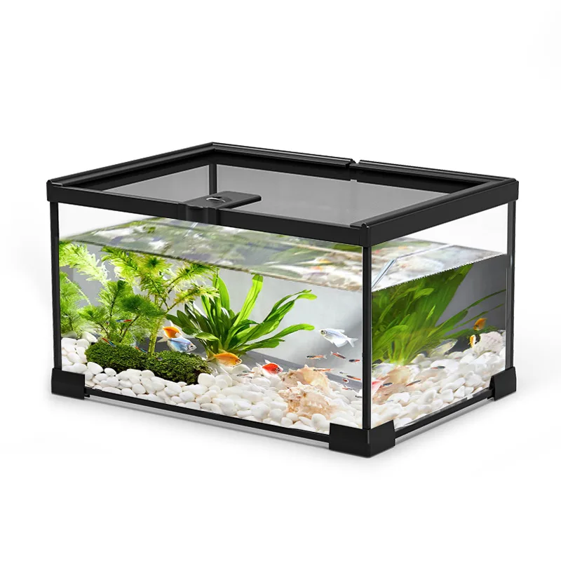 All Glass Terrarium Aquarium Reptile Tank Vivarium Rainforest Gecko Turtle Snake Enclosure Breeding 1005012049470719