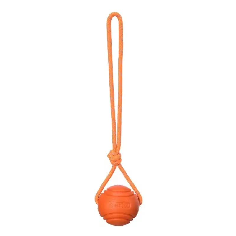 Dog Training Ball on Rope Cotton Nontoxic Durable Interactive Dog Toy for Small Large Dogs Tugging 1005012049744979