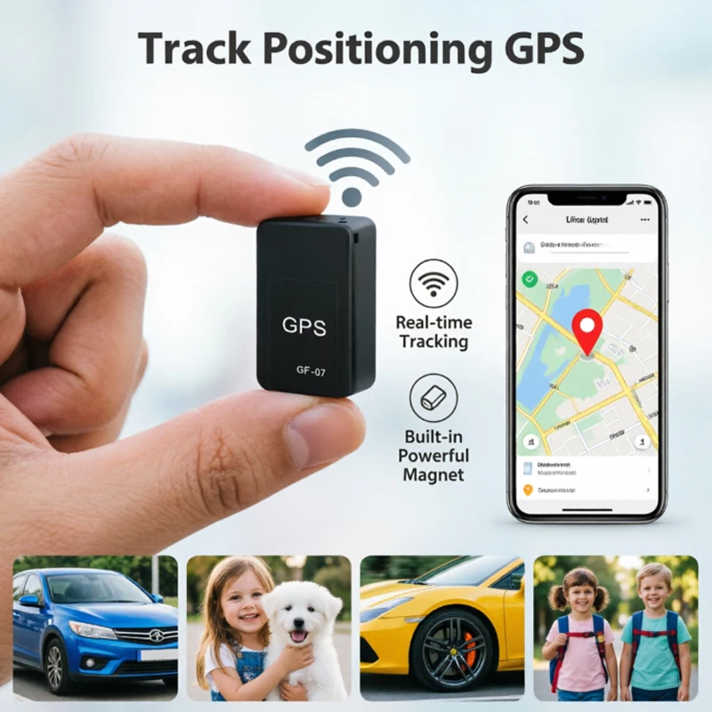 Motorcycle Car Gps Tracker Gf07 Mini Tracking Locator Magnetic Vehicle Tracker Locator for Pets 1005012051056314