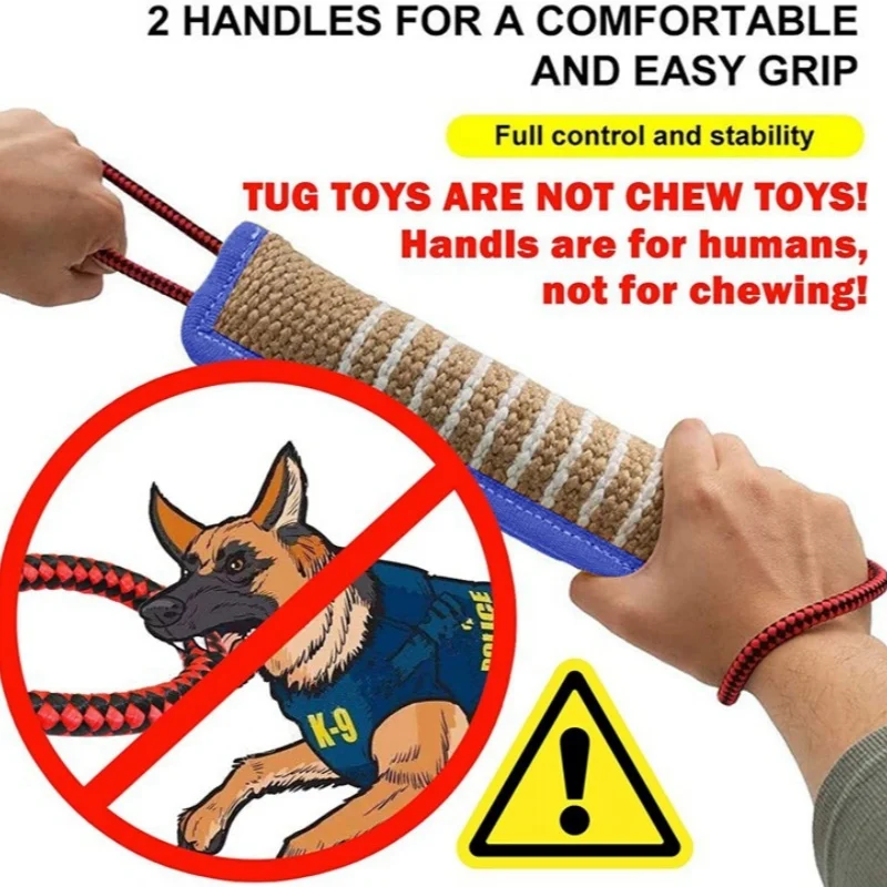 Coarse Jute Dog Chew Sticks Durable Molar Stick Training Toy for German Shepherd Interactive Pick 1005012055557571