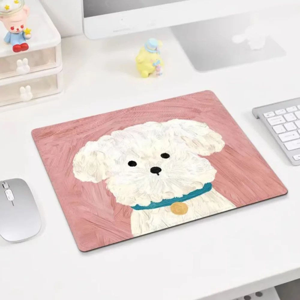 Portable Keyboard Mats Cartoon Mouse Pad Desk Mat Anti-Slip Dog Cute Office Supplies 1005012056849759