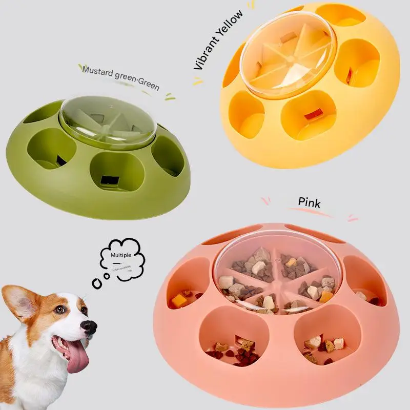 1PC Dog Puzzle Toys Push Type Feeder Leakage Interactive Feeding Toy for Small Medium-sized Cat 1005012056992181