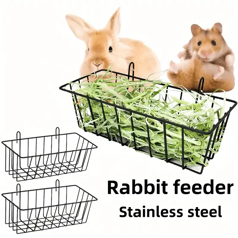 Rabbit Food Basket Grass Rack Rabbit Grass Frame Hay Feeder Rabbit Spring Grass Frame Grass Hay 1005012057149146