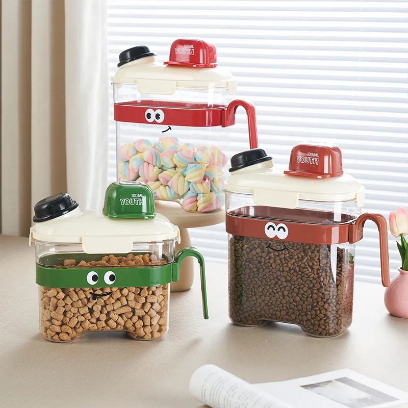 Cat Food Storage Bucket Dog Food Sealed Tank Pet Food Storage Container Dog Cat Food Storage Box 1005012057562845