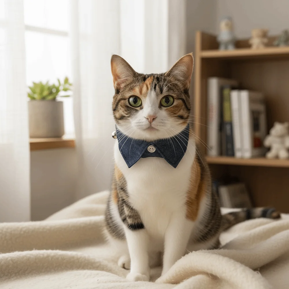 Adjustable Pet Tuxedo Ties Collar Breathable Soft Comfortable Cat Suit Collar Decorative Bell 1005012058028574
