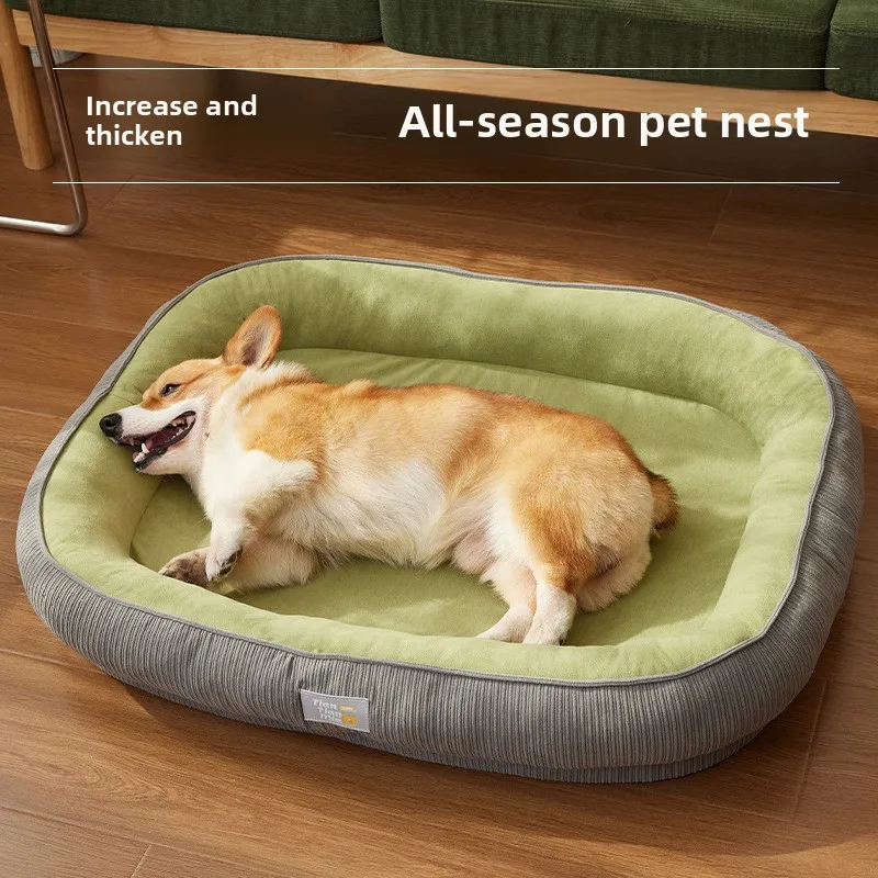 Removable and washable pet bed, thickened cat and dog bed, suitable for all seasons 1005012062272170