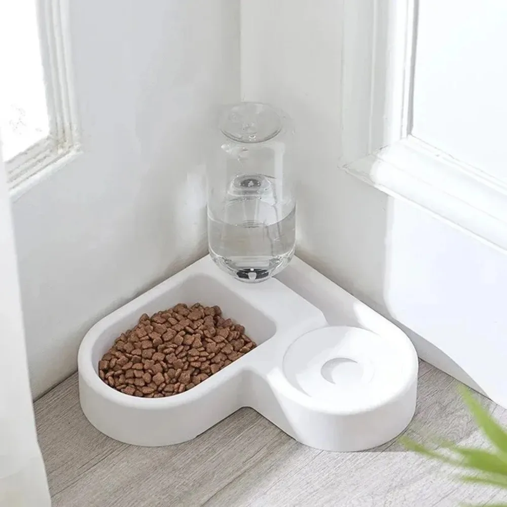 Double Dog and Cat Bowl-Pet and Food Bowl Set with 1005012070154091