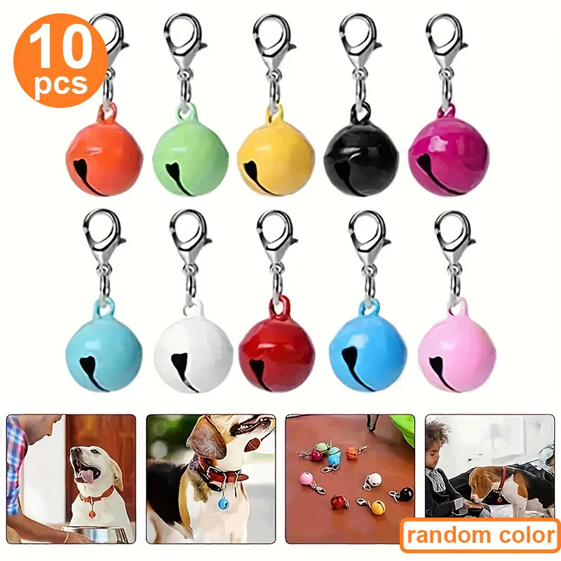 10 Pet Collar Bells, Suitable for Both Cats and Dogs, Multifunctional Accessories with Safety Buckle 1005012070414922