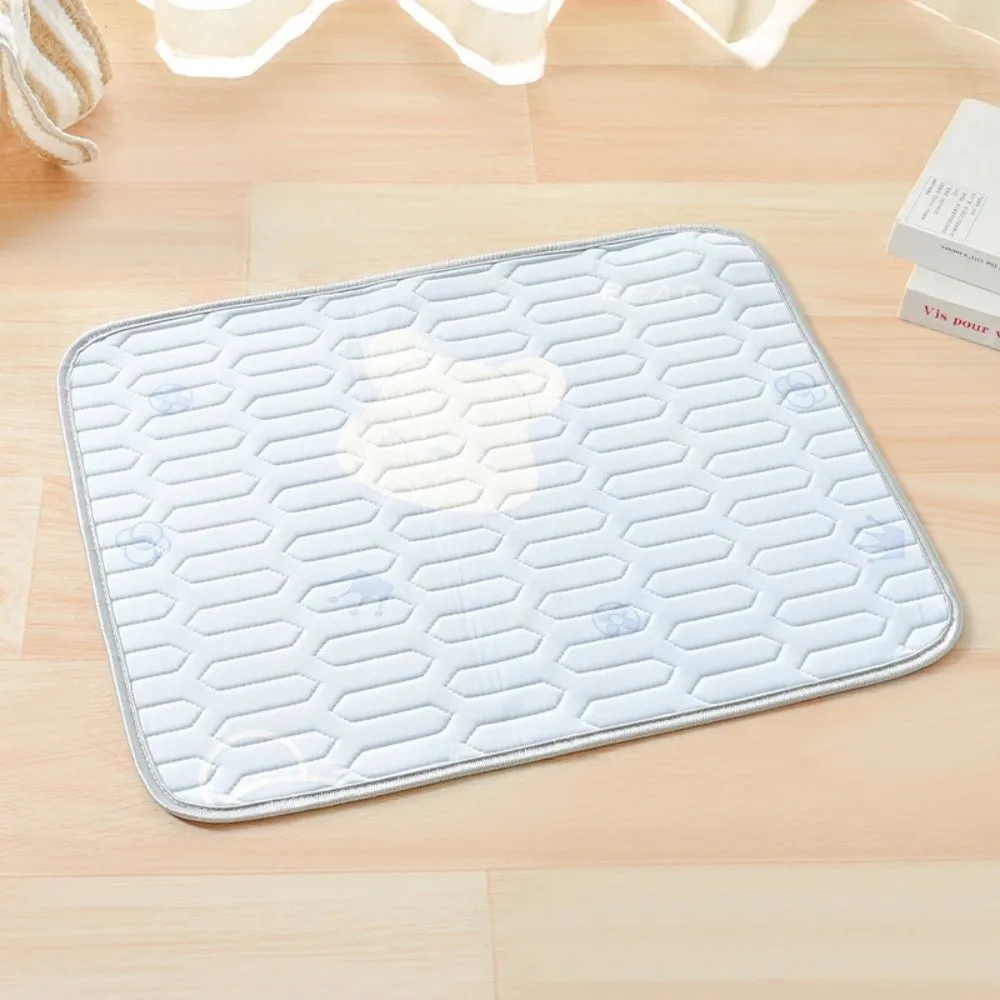 Cute Washable Cat Latex Mat Cool Feeling Soft Cooling Dog Mat Breathable Comfortable Cat Sleeping 1005012072791716