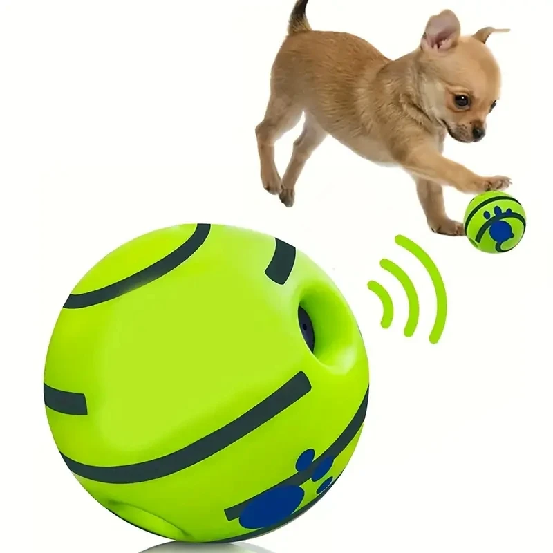 Funny Interactive Giggle Ball, Balls for Dog IQ Training, Pet Interactive Toy, Stimulating Play 1005012072850127