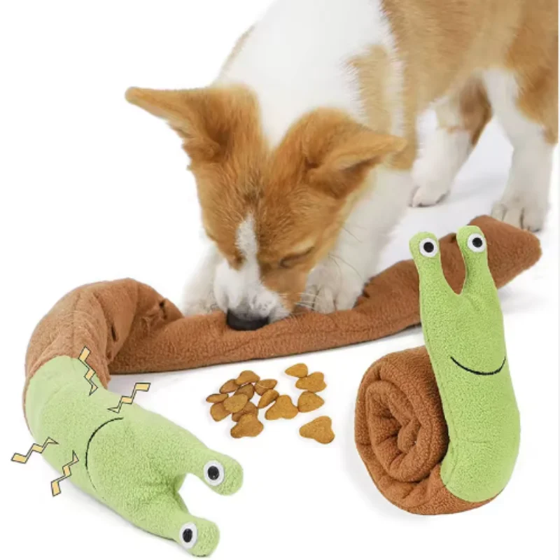 Snail Shaped Pet Toys for Dogs And Cats Odor Hiding Training Puzzles Fun Sniffing Mats 1005012074085086