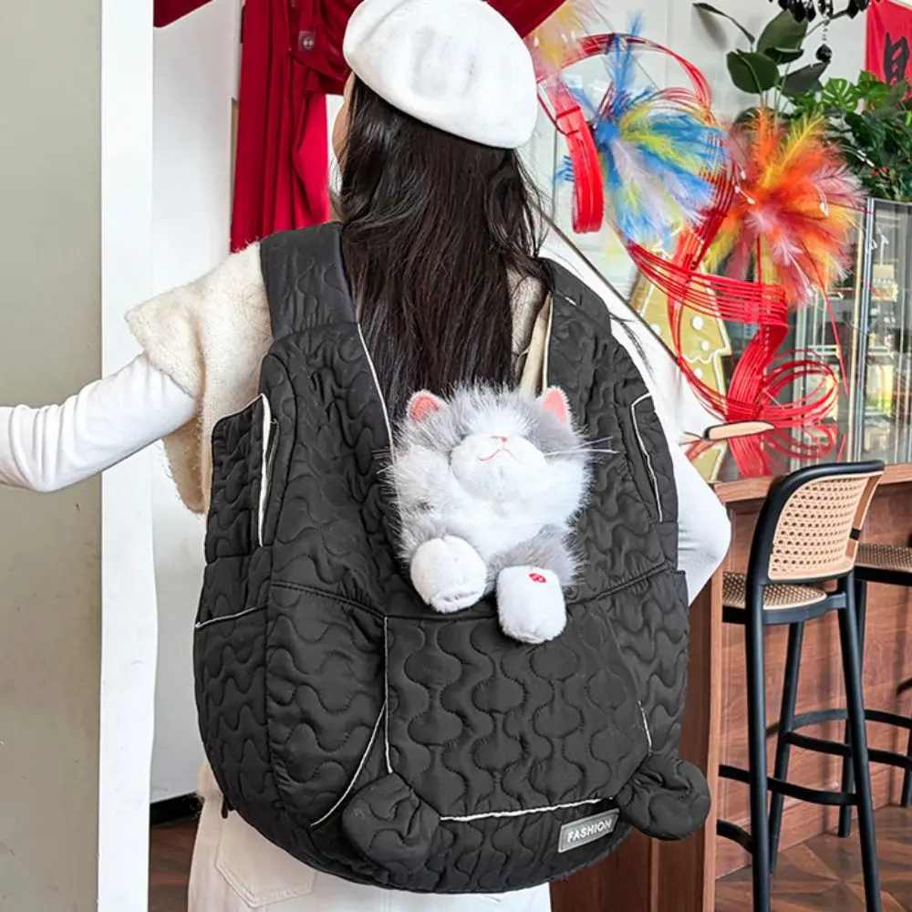 Dog Carrier Waterproof Pet Dog Backpack Cross Strap Wear Resistant Cat Carrying Bag Ergonomic Nylon 1005012077443033