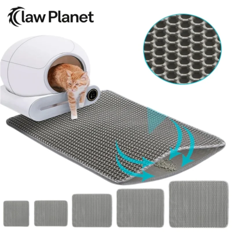 Large Size Cat Litter Mat Waterproof Pet Toilet Cat Litter Trapping Mat Non Slip Double Layer Cats 1005012078839883