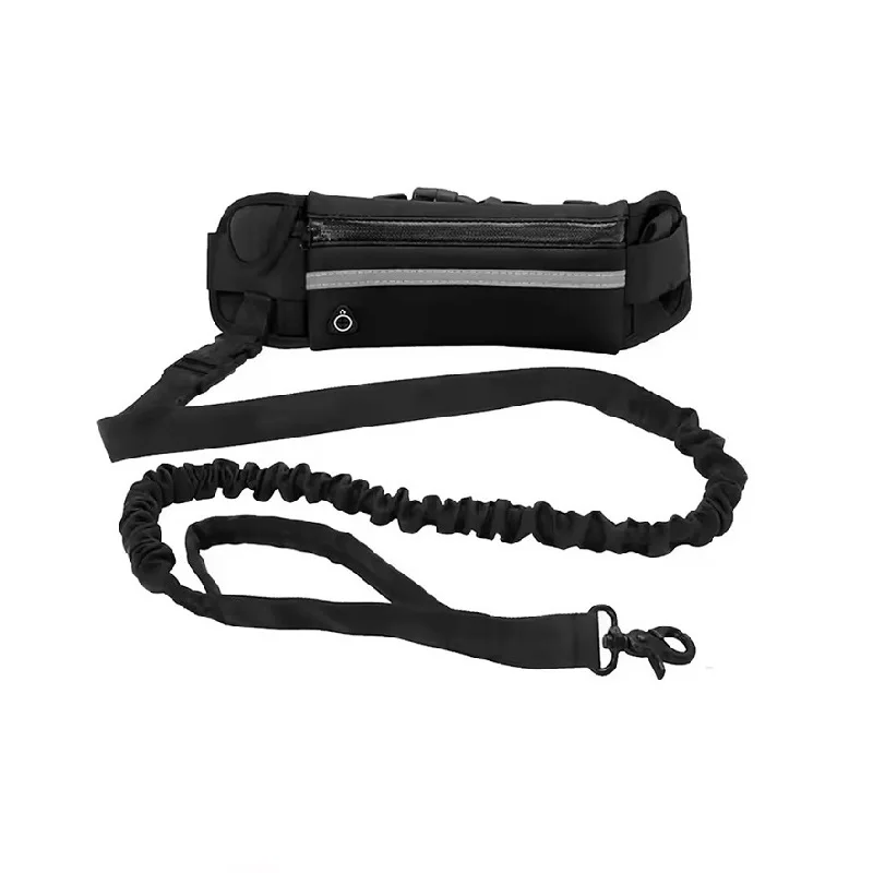 1PC Hands Free Dog Leash Reflective Elastic Retractable with Waist Bag Adjustable Traction Rope for 1005012080485760