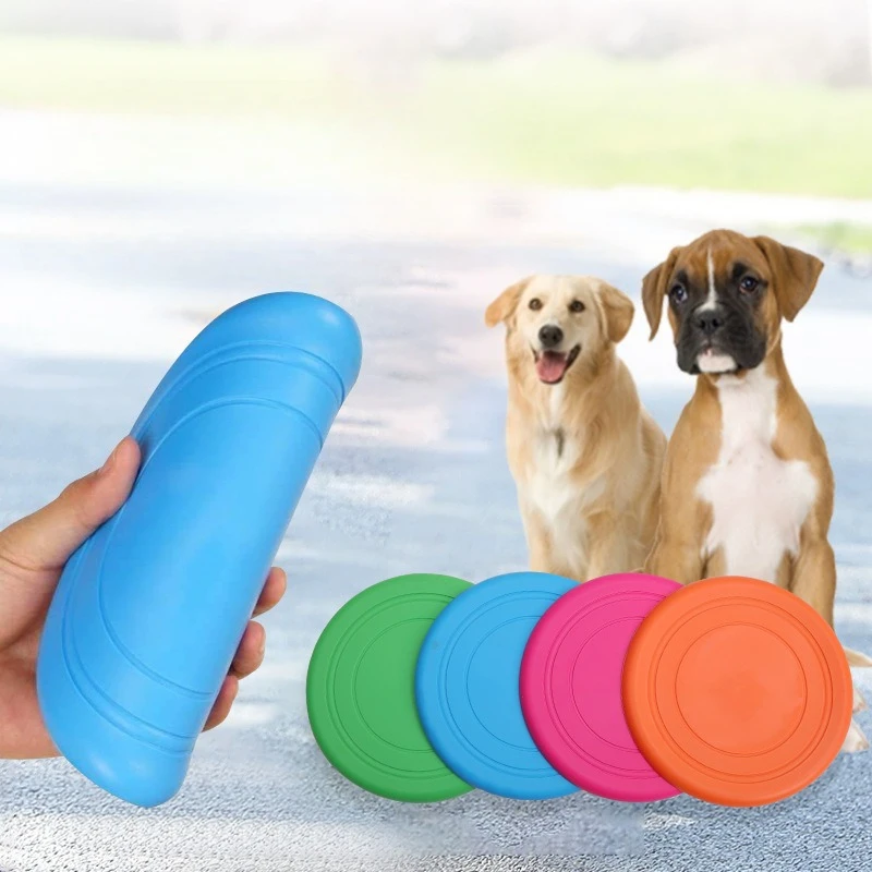 Pet Frisbee Toy Outdoor Floatable Medium Large Dog Interactive Bite Resistant Training Dog Frisbee 1005012084515031
