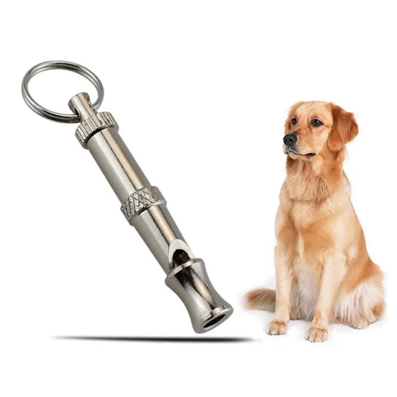 Dog Whistle To Stop Barking Adjustable Sound Pitch Dog Whistle With Keychain Professional Recall 1005012084709679