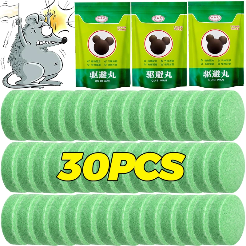 Mouse Repellent Tablets Pest Rodent Repellent Peppermint Oil Mouse Traps for Rat Mice Roach Indoor 1005012086904844