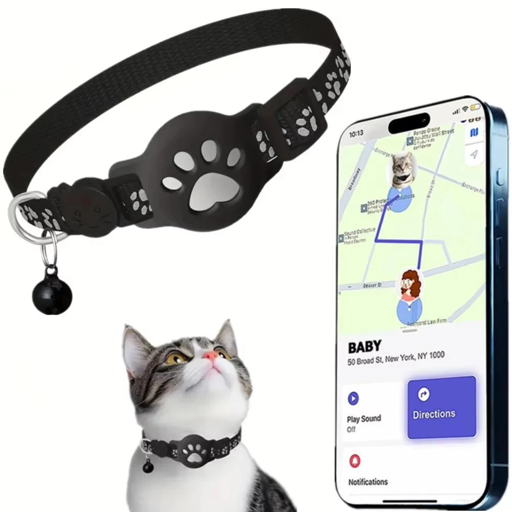 Cat Smart GPS Trackers Collar Anti-Lost Kitten Waterproof Tracker Dog Adjustable Safety Buckle 1005012087122835