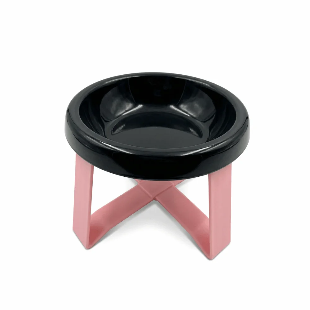 Pet Supplies Large Diameter Elevated Cat Bowl Anti-Knock Anti-Leakage High Foot Anti-Spill 1005012088161874