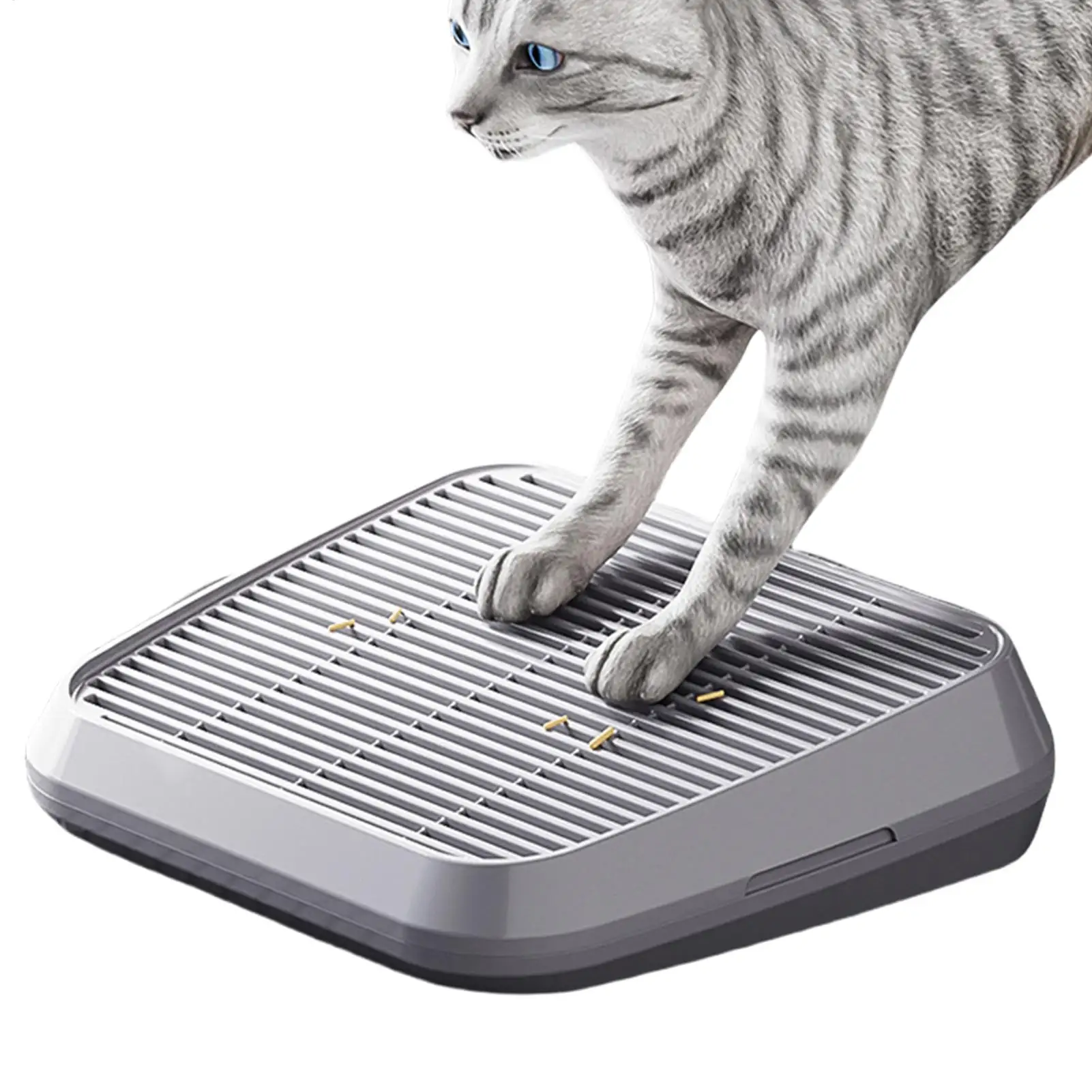 Cat Litter Ramp Cat Steps for Litter Box Elevated Non-Slip Tray with Filter Function Anti Tracking 1005012090104513