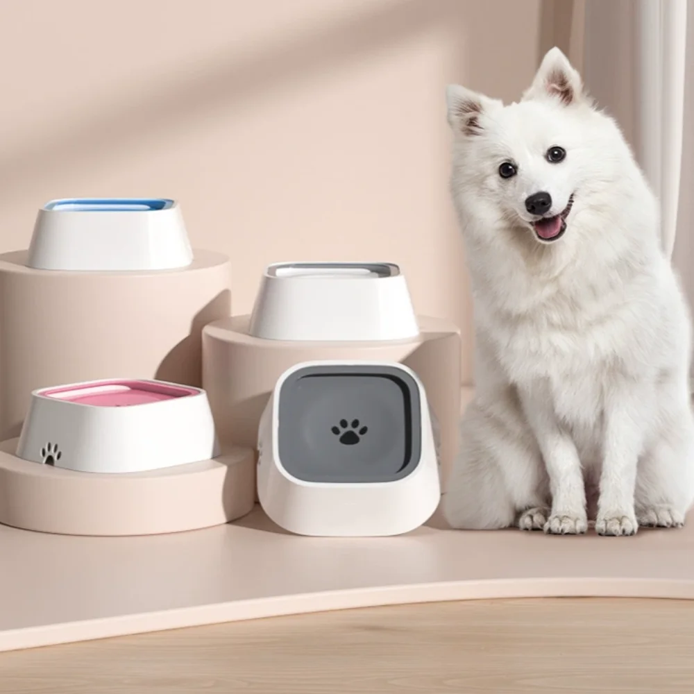 Floating Pet Bowl Dog 1L Cat Water Dispenser ABS Plastic Pet Drinking Bowl for Long-Haired Pets 1005012100577681