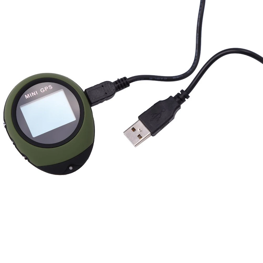 Elect-Mini GPS Navigation Receiver Tracker Logger USB Rechargeable Handheld Location Finder 1005012101422246