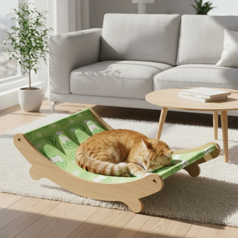 Pet Supplies Detachable Pet Recliner Moisture-Proof Comfortable Cat Sofa Bed Waterproof Breathable 1005012102068491