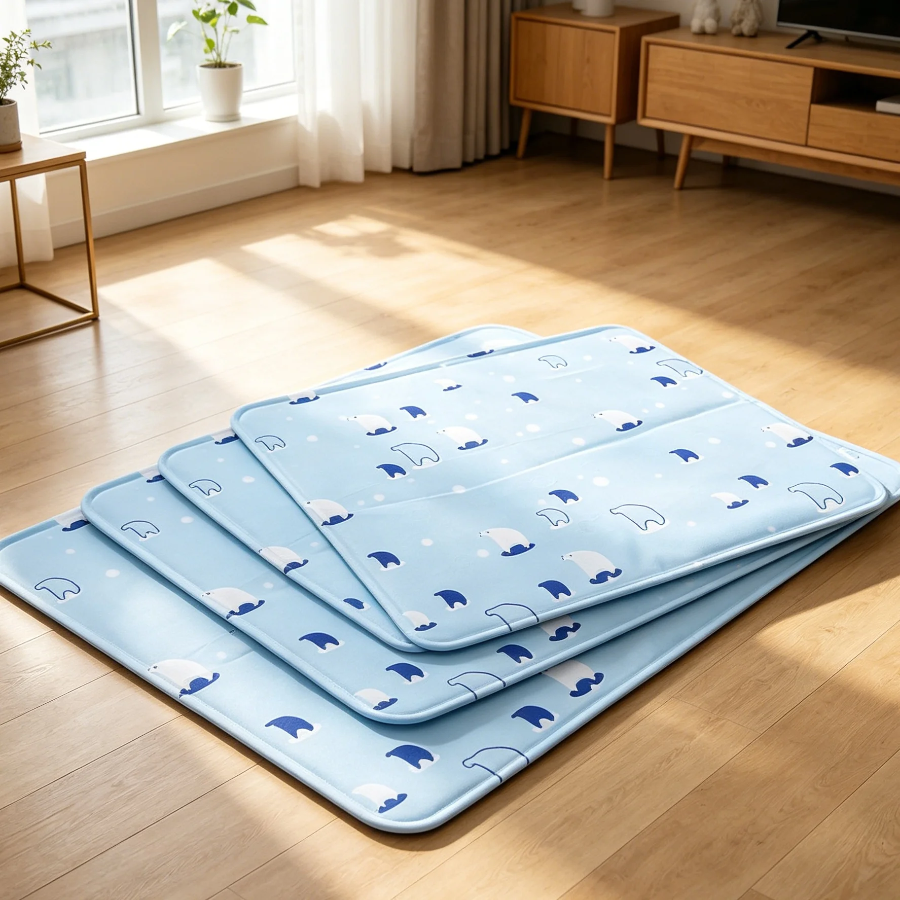 Water Gel Cooling Pad for Pets: Scratch-Resistant Summer Mat for Dogs & Cats 1005012102746386