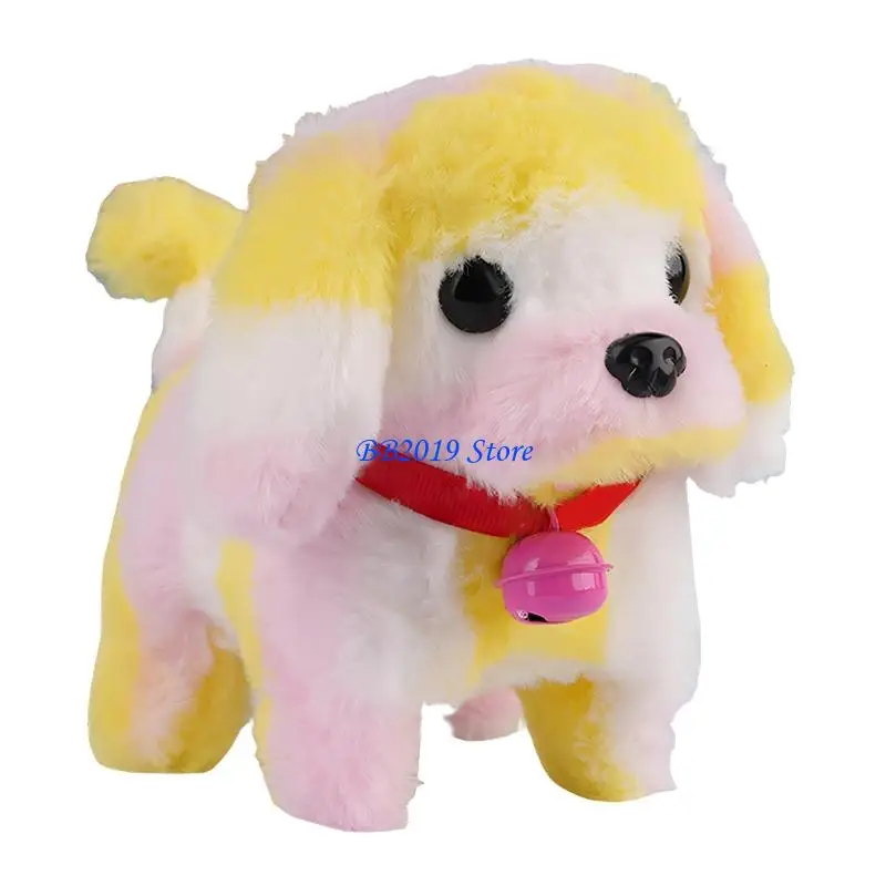 Q0KB Interactive Electronic Plush Dog Comfort Toy with Life Like Movement for Toddler 1005012102967372