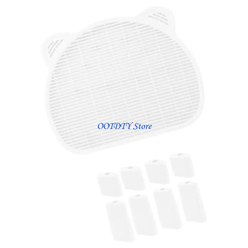 367A Efficient Cats Litter Mat With Double Drainages For Easy Maintenances And Easy Cleaning Litter 1005012107744797