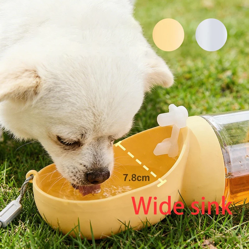 Dog Water Bottle For Small Large Dogs Bowl Outdoor Walking Puppy Pet Travel Water Bottle Portable 1005012108252139